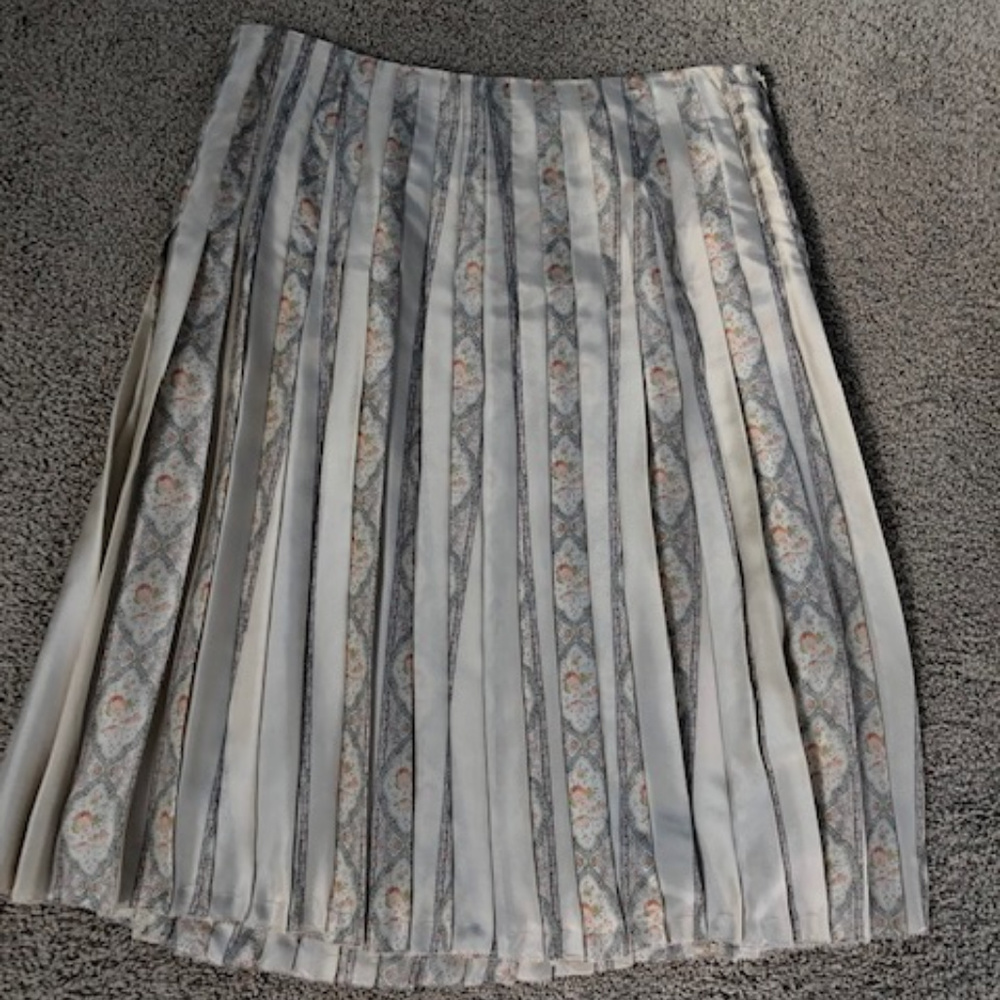 ck Calvin Klein silk skirt